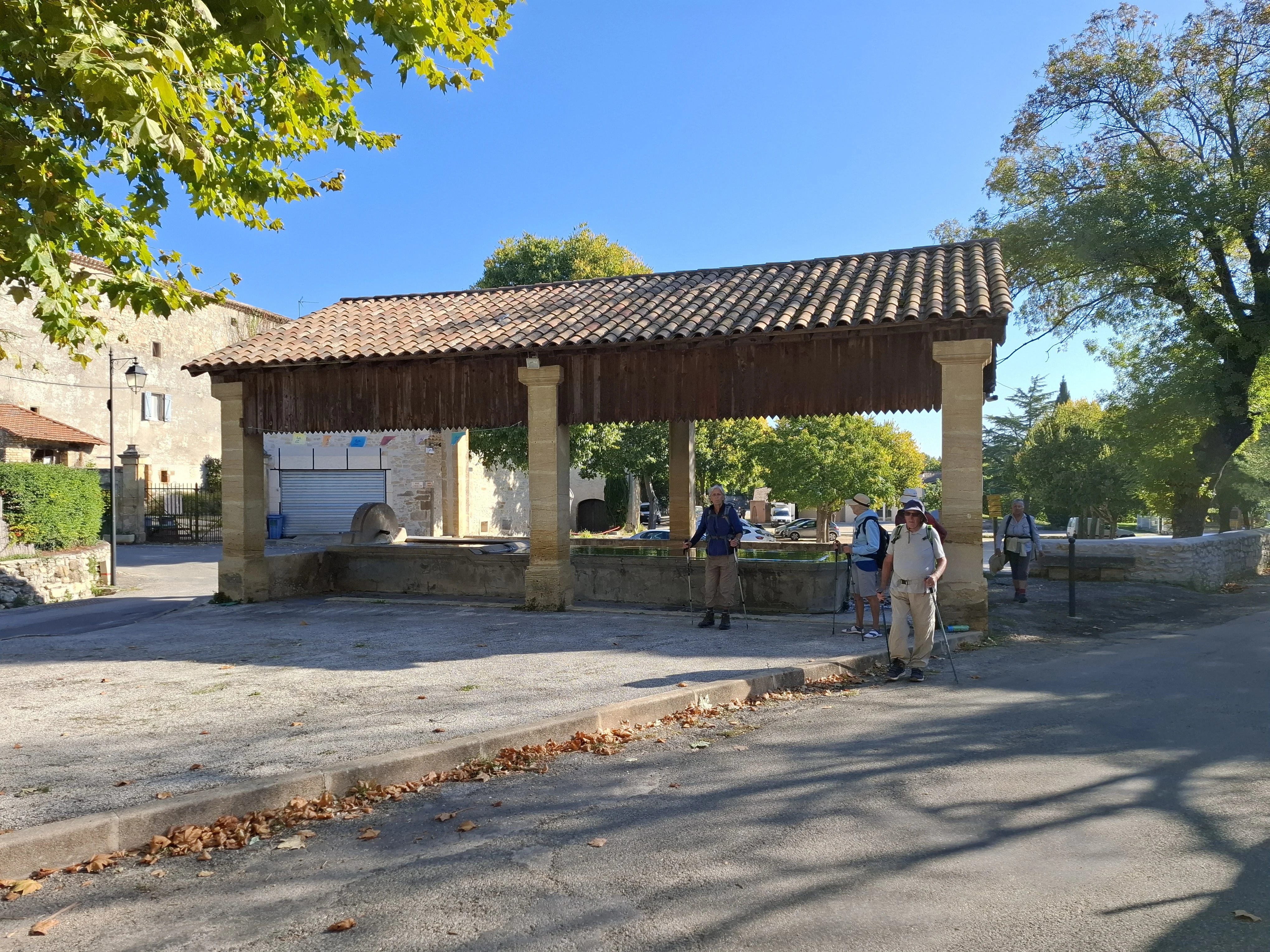 Le lavoir de Parignargues.