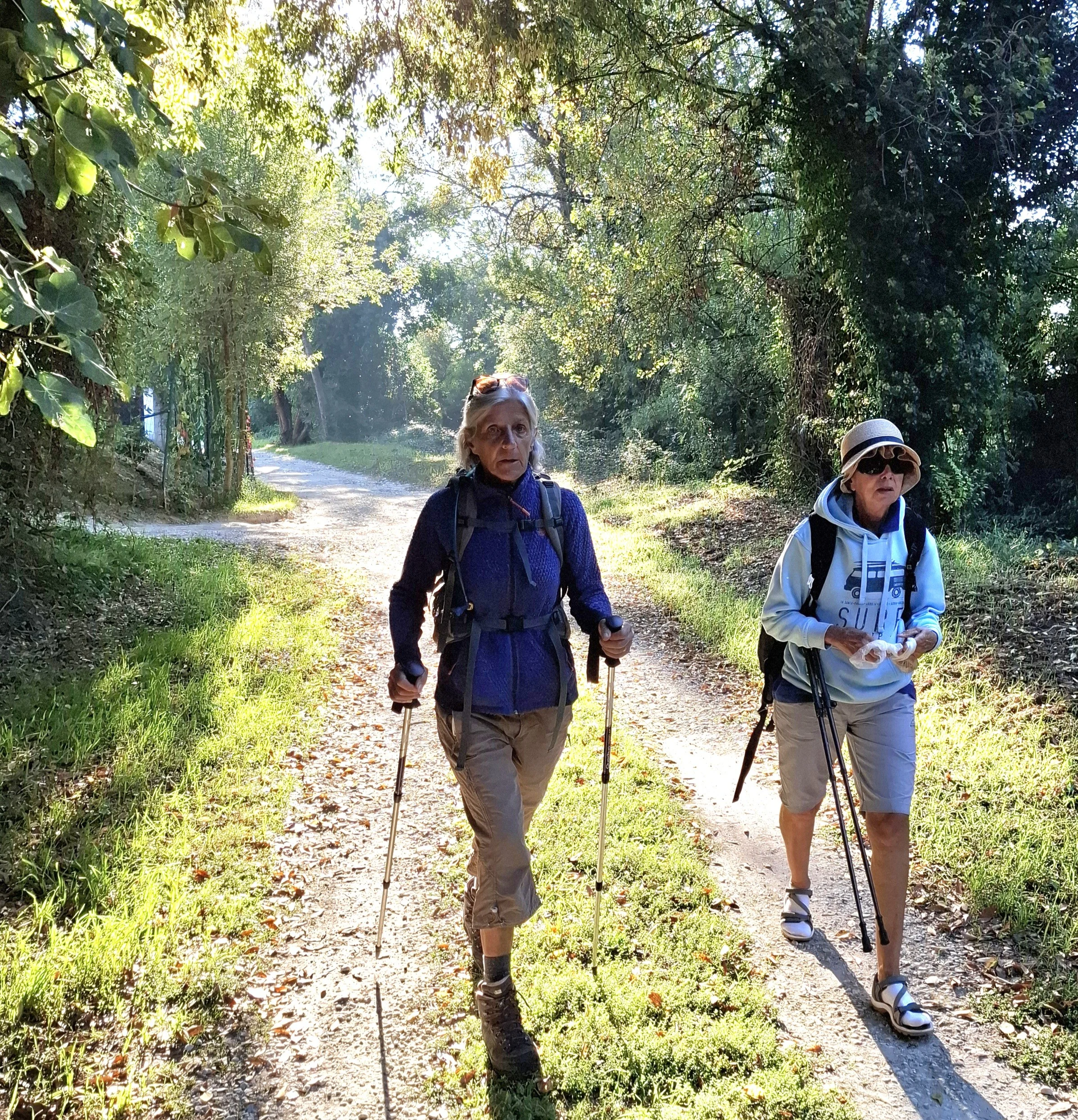 Départ de St Mamert du Gard
