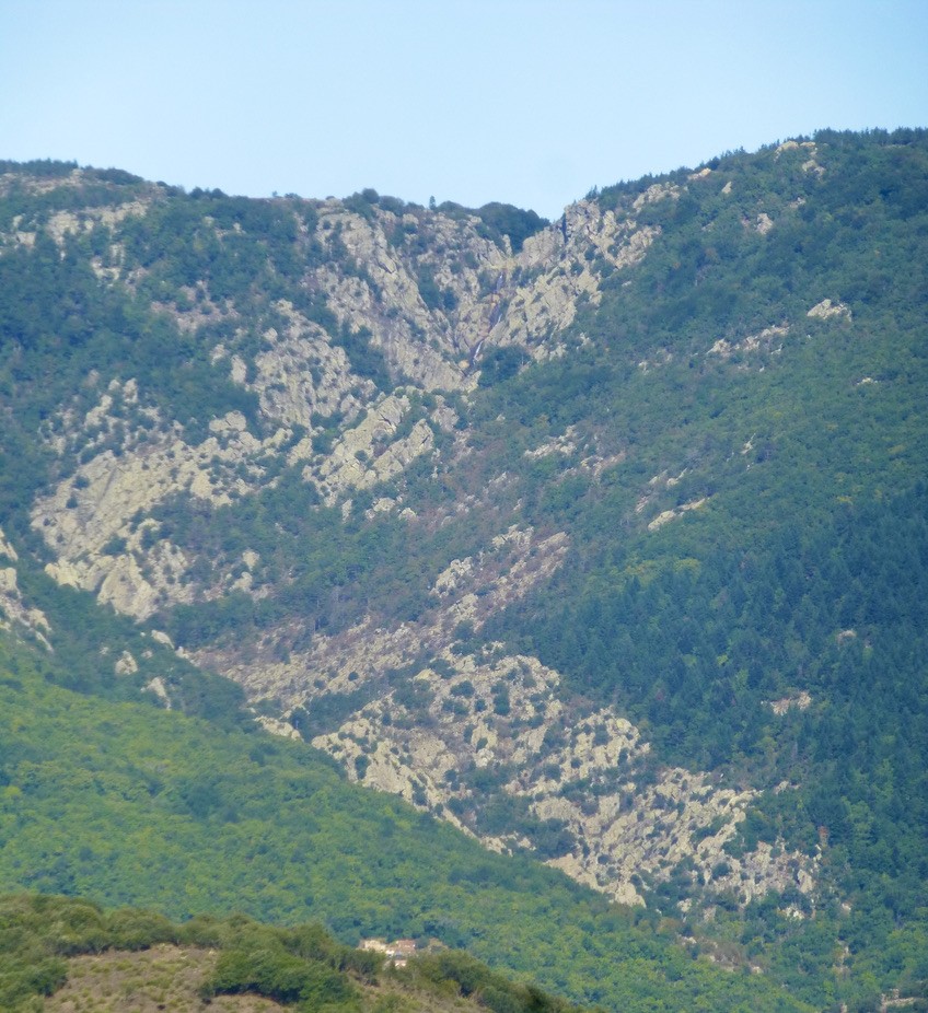 Le Saut de Vézoles, grimpé par certains Mountadous