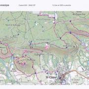 Carte IGN 2742 ET